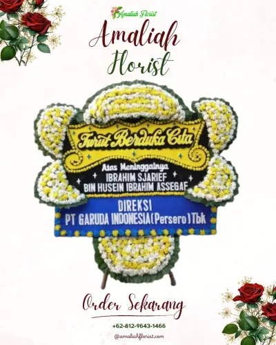 Papan Bunga Duka di Ijen Suites Resort & Convention
